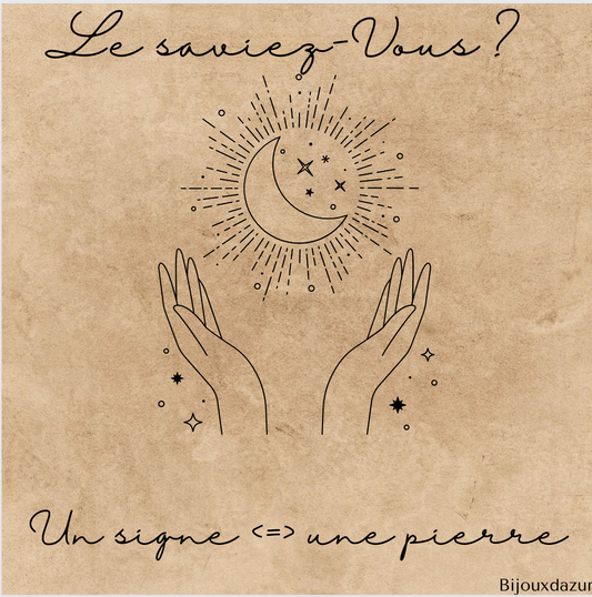 Les pierres et les signes astrologiques