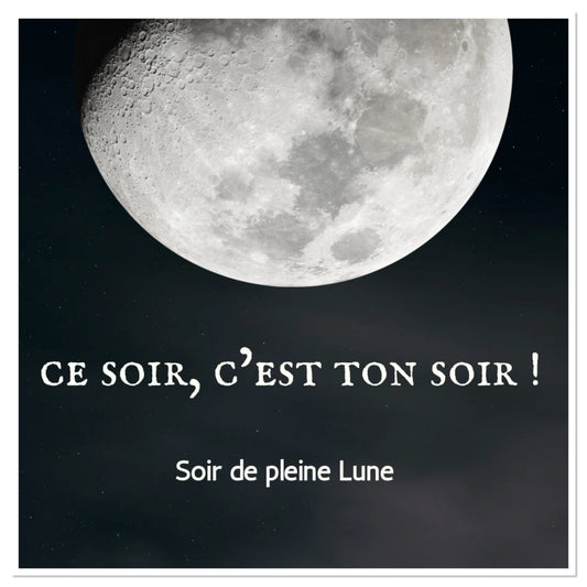 Nous, nos pierres et la pleine Lune