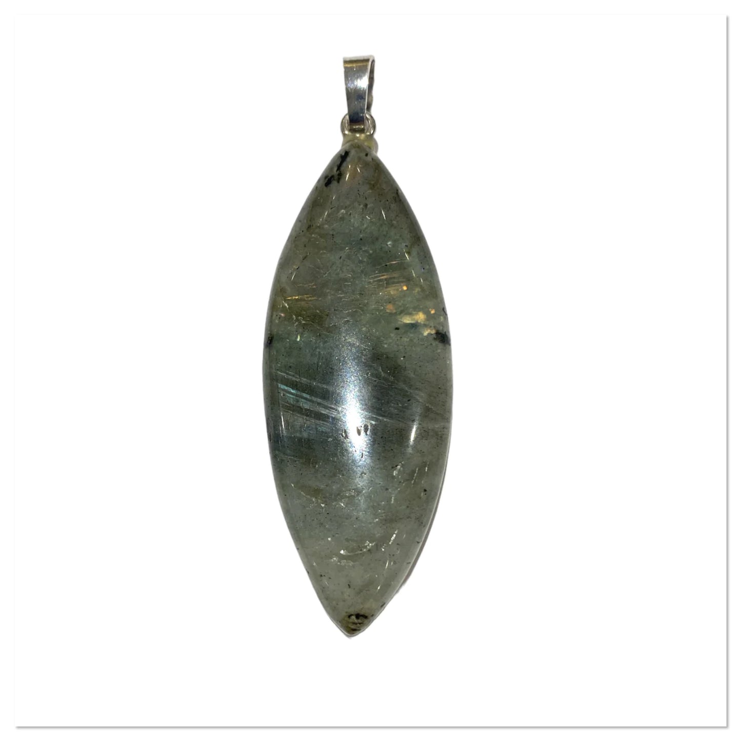 Pendentif Labradorite forme « goutte » - Pierre de protection
