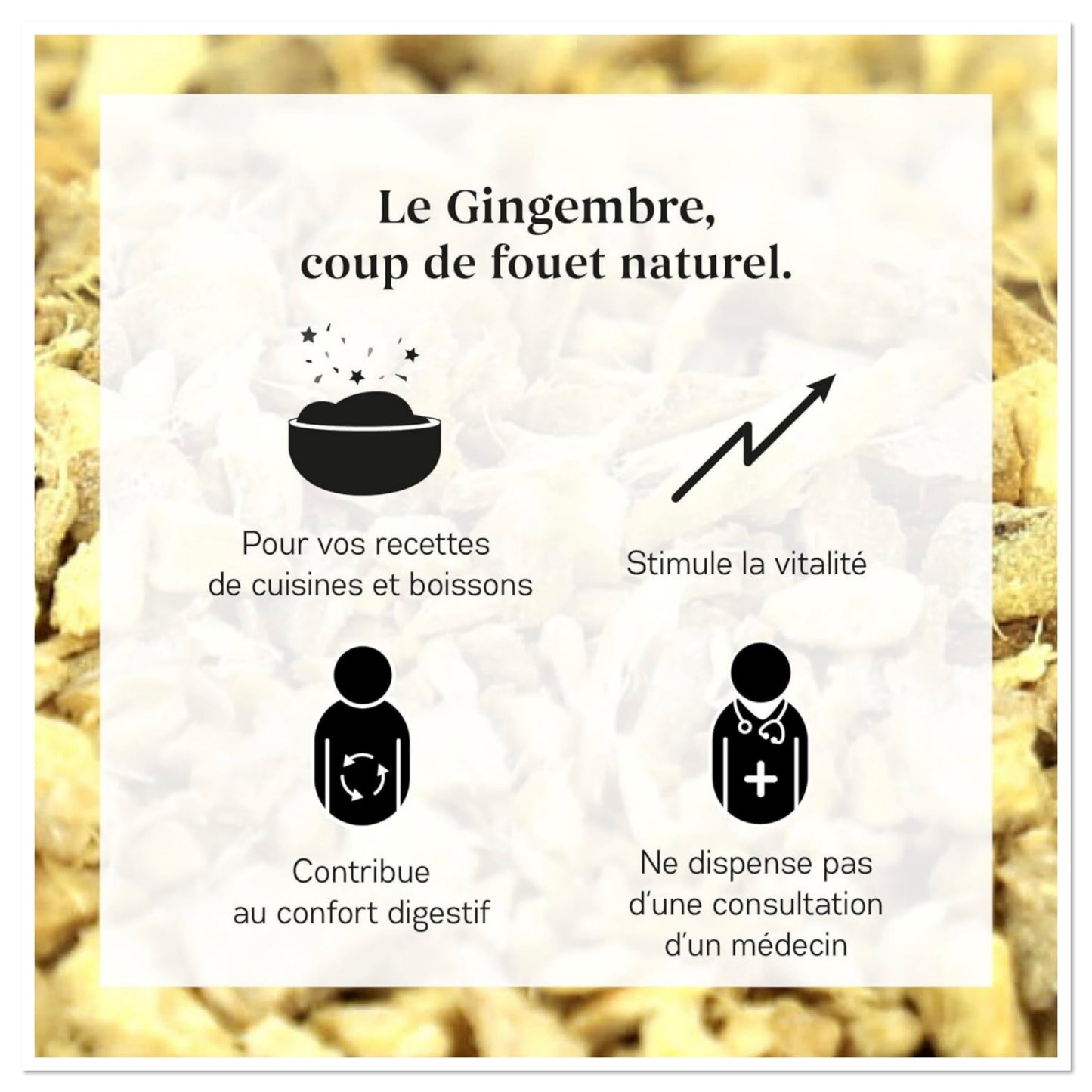 Infusion au Gingembre - Coup de fouet naturel