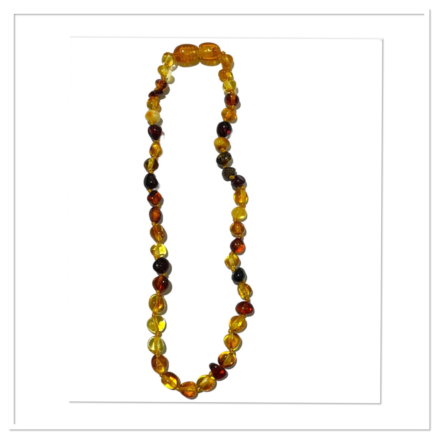 Collier d’ambre véritable