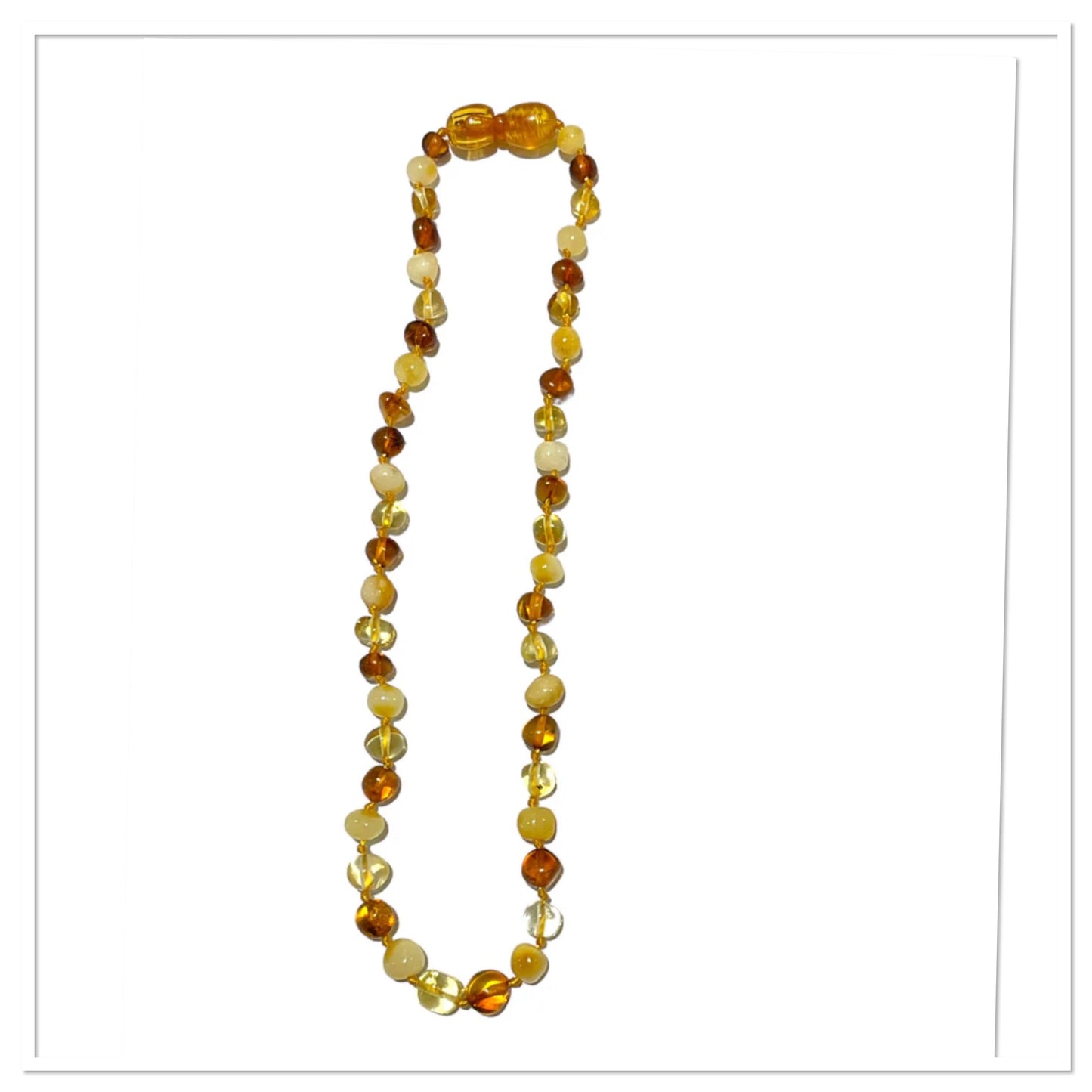 Collier d’ambre véritable