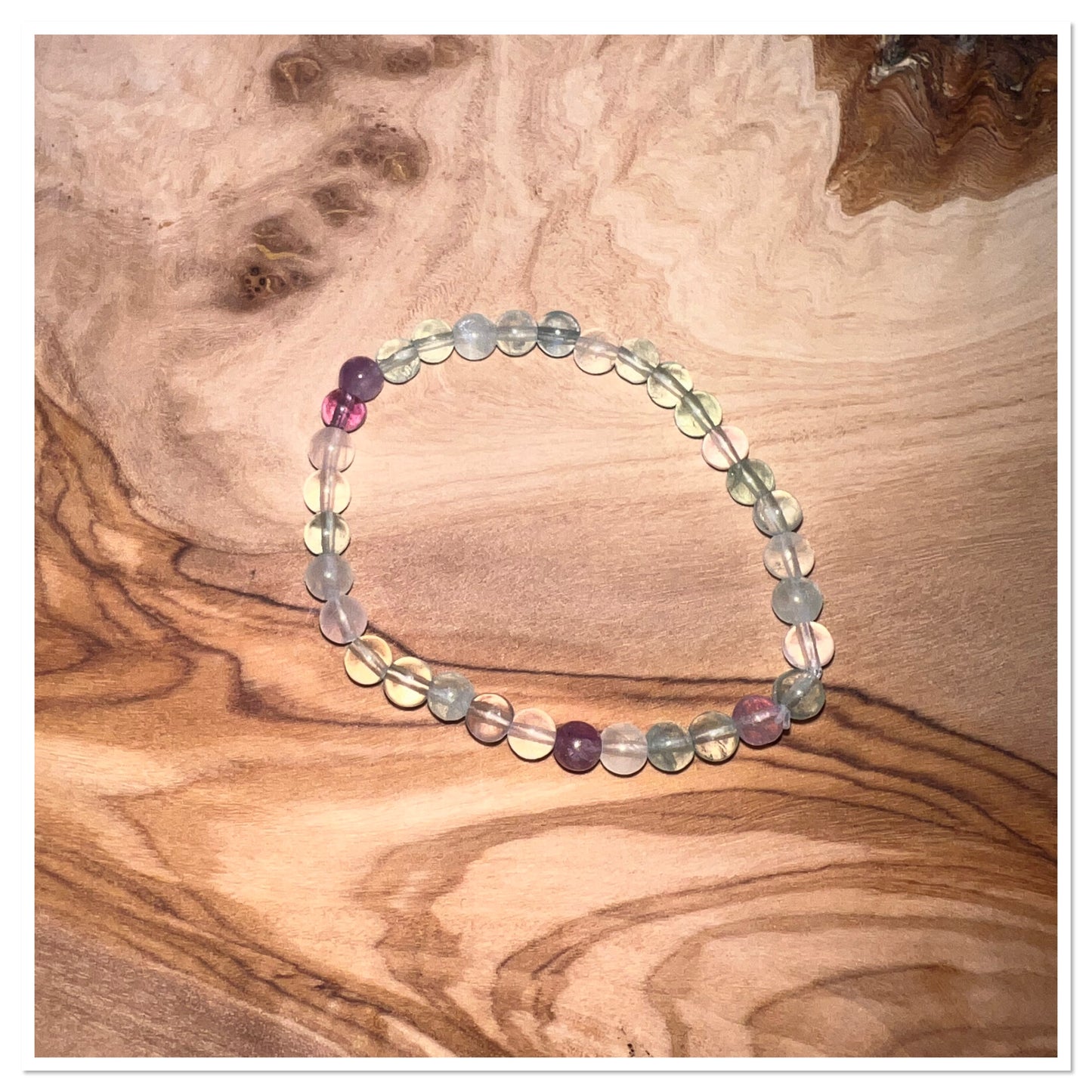 Fluorite 4 mm - Pierre de la stabilité et de la clarté intellectuelle