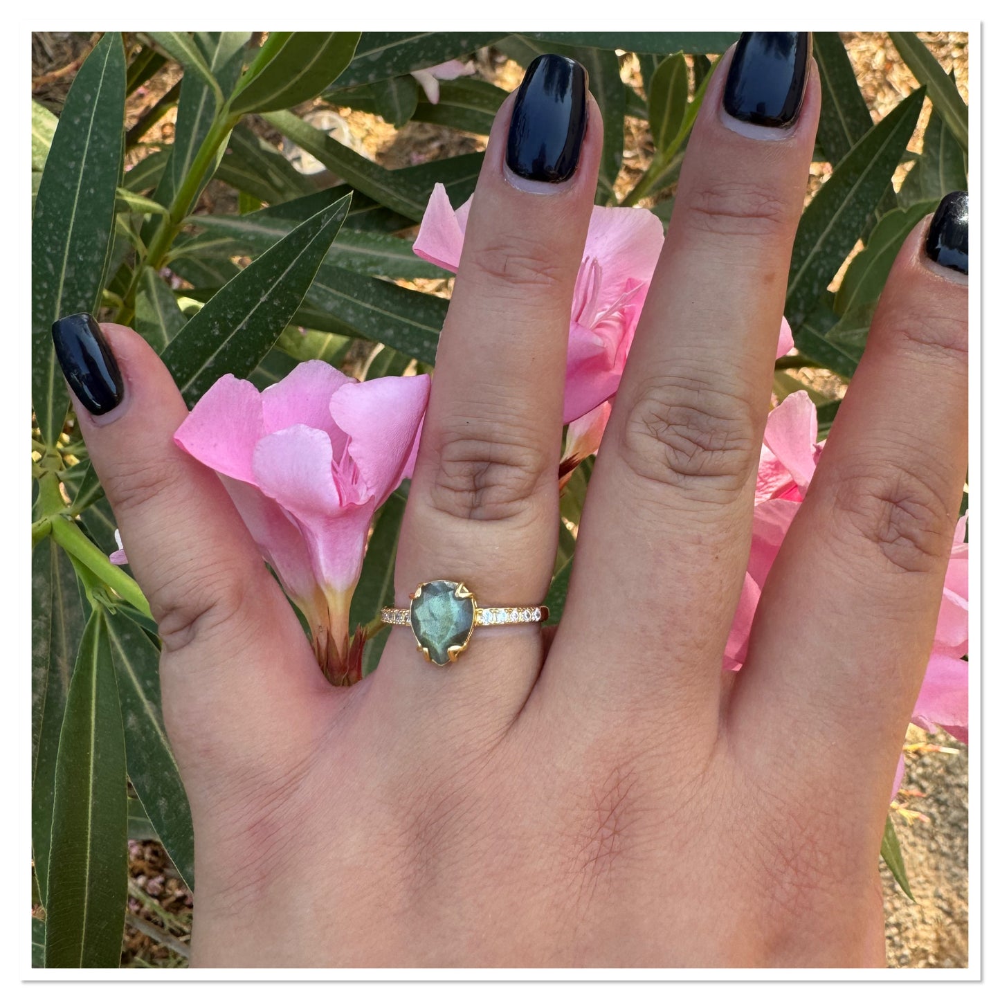 Bague Labradorite - Pierre de protection