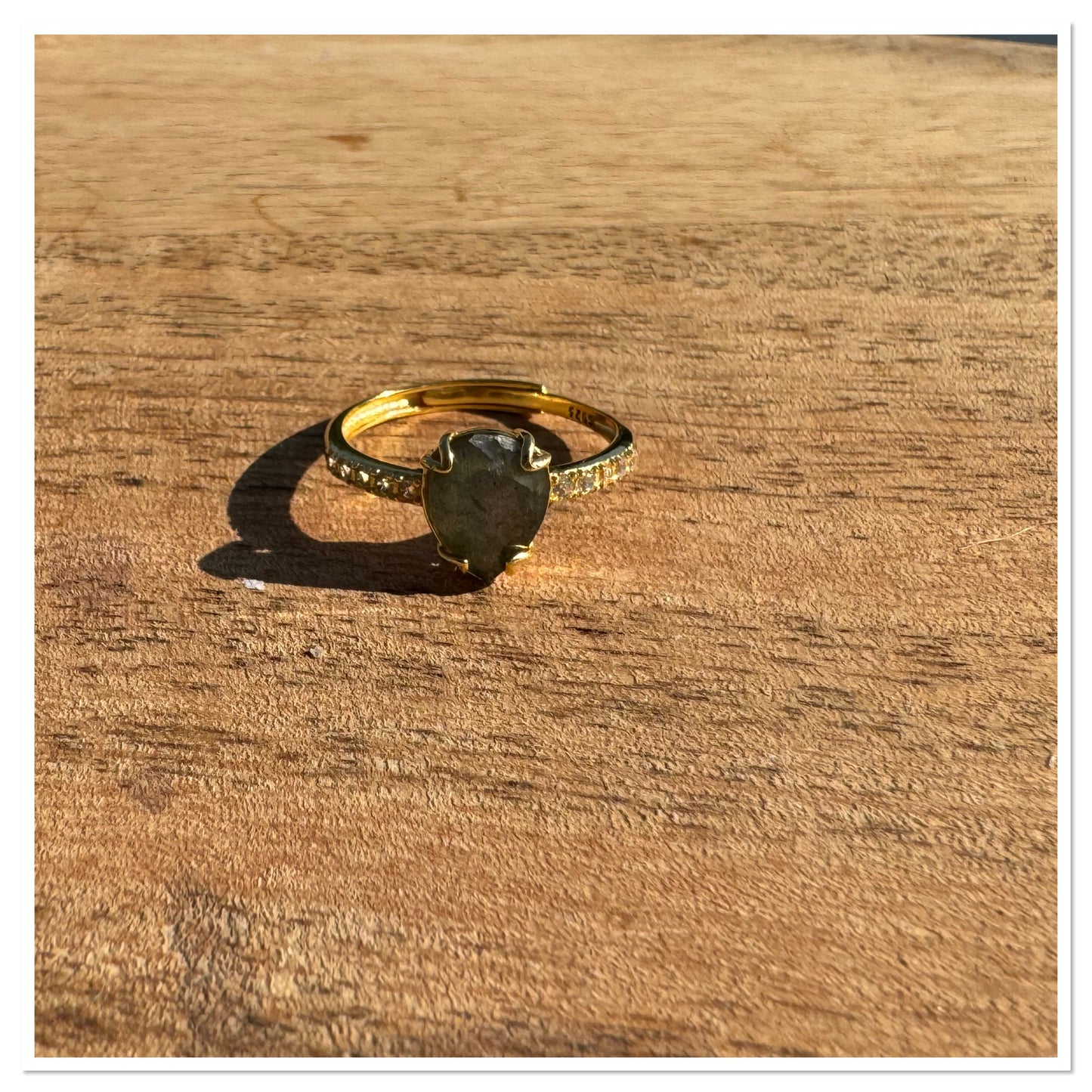 Bague Labradorite - Pierre de protection