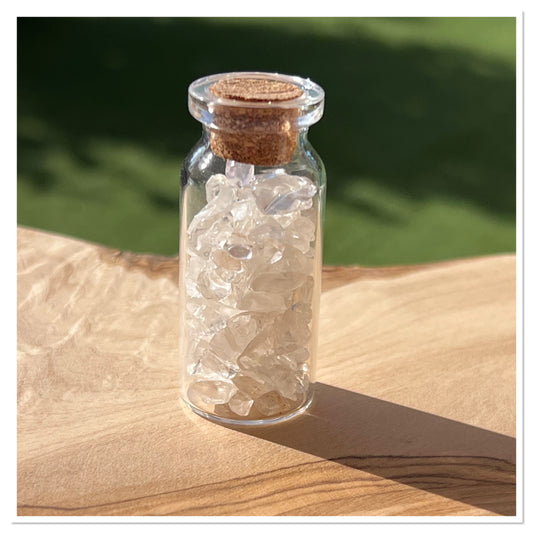 Cristal de Roche - Cristal contre la timidité & Pierre de référence des animaux